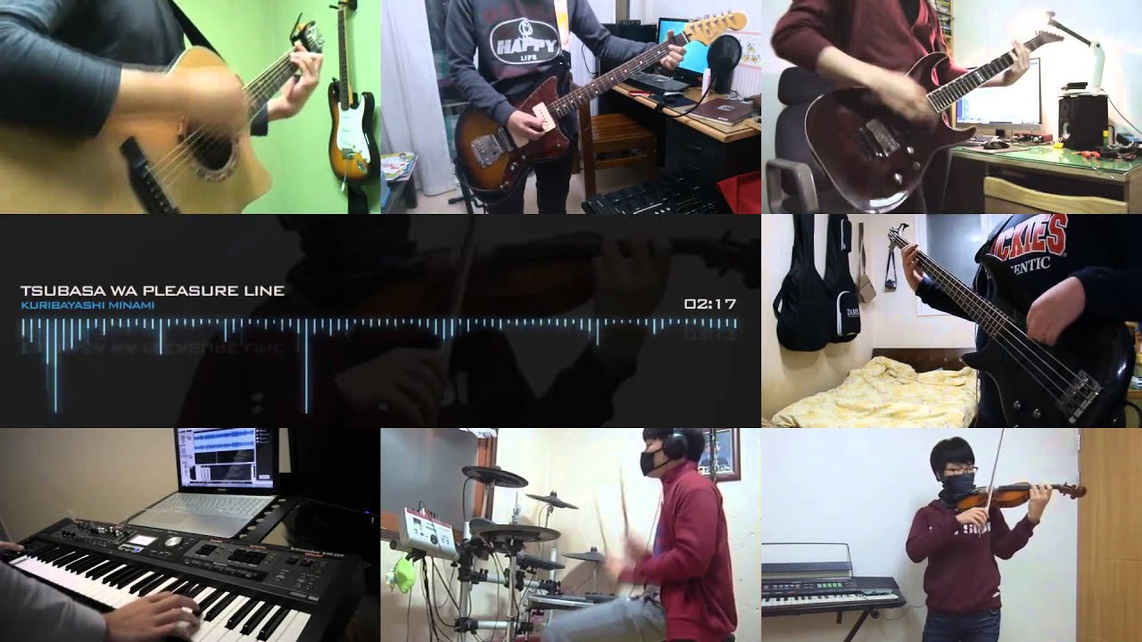 [HD] 栗林みな実 - 翼はPleasure Line (Chrno Crusade OP) (Band Full Session Cover.)