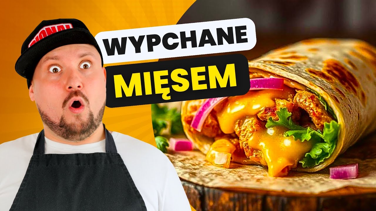 DOMOWE BURRITO  - PRZEPIS Z KURCZAKIEM KROK PO KROKU!
