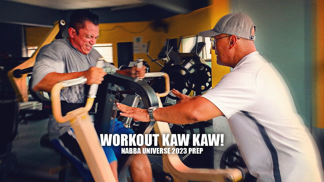 WORKOUT KAW KAW! | NABBA UNIVERSE 2023 PREP