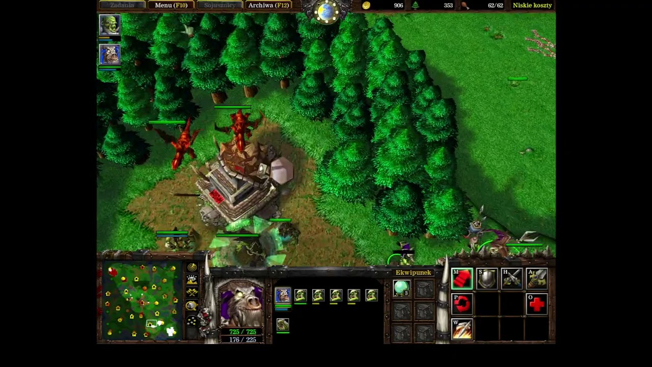 2 przeciwnik. Warcraft 3. Orkowie.