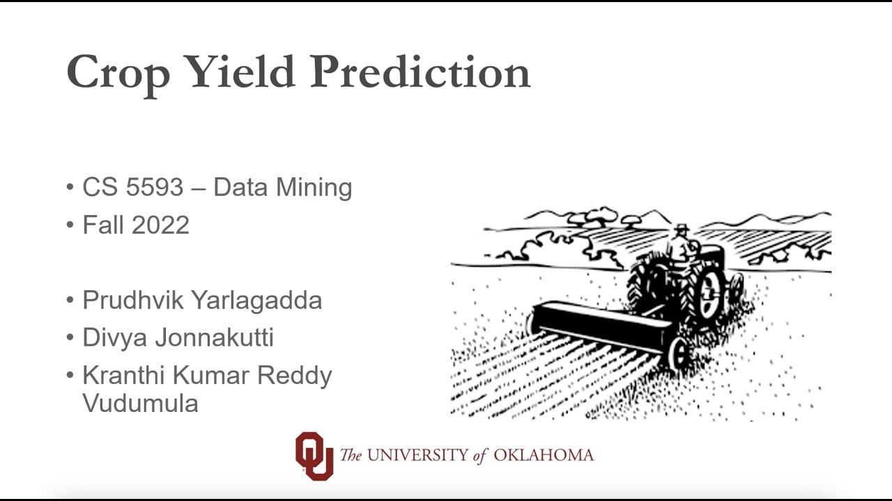 Crop Yield Prediction using Regression Techniques