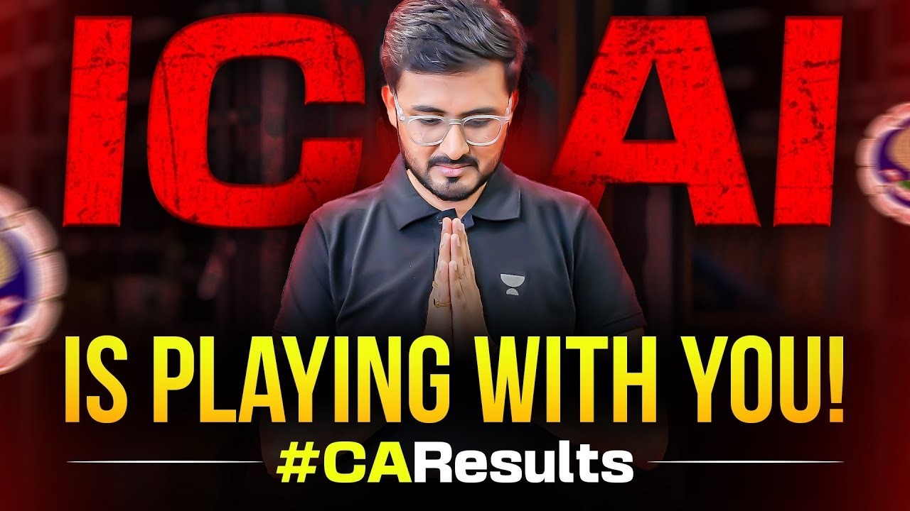 ICAI is playing MIND Game with CA Students | CA Foundation Results Jan'26 | Akhilesh Daga #caresults