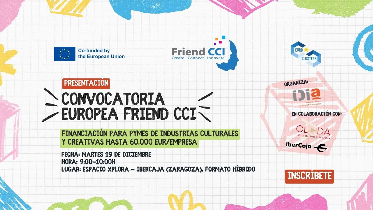 2ª Convocatoria Friend CCI Financiación europea