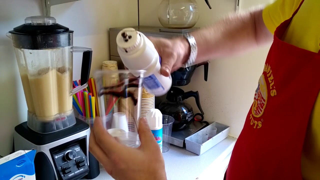 Výroba domácího frappe