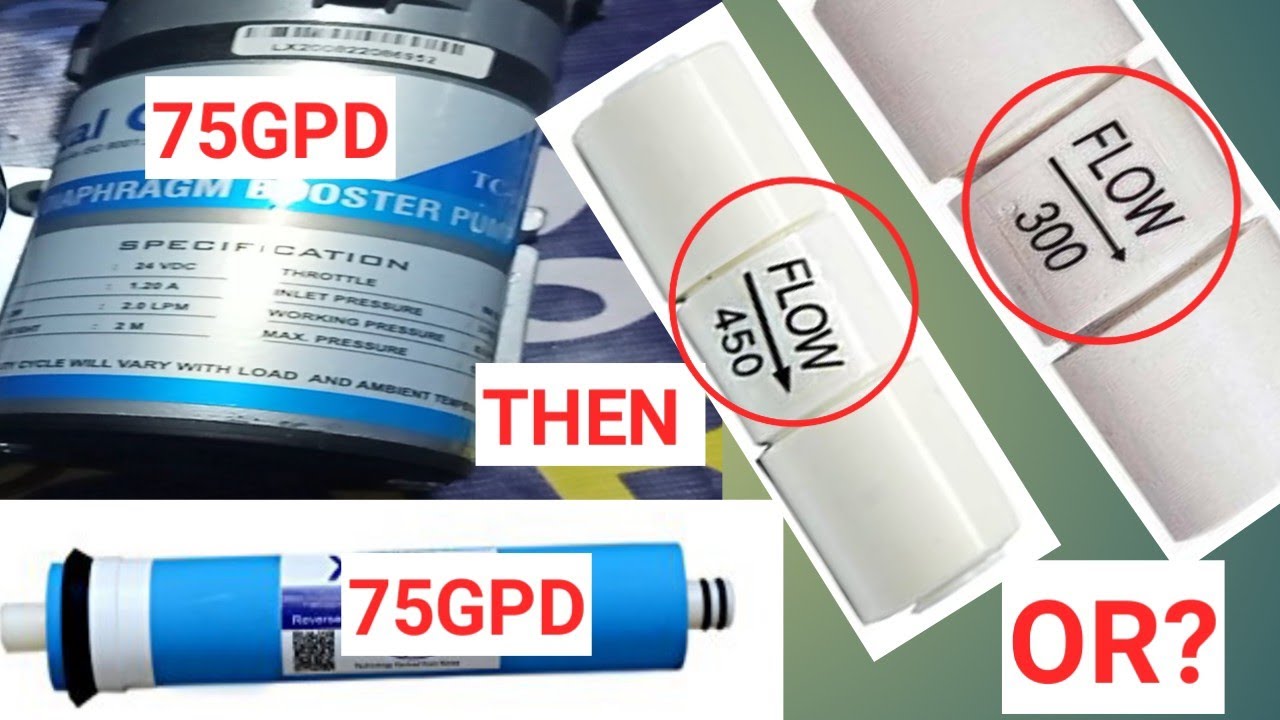 RO FR VS RO PUMP VS RO MEMBRANE. DON'T MAKE MISTAKE WHILE CHOOSING FR PUMP AND MEMBRANE COMBINATION.