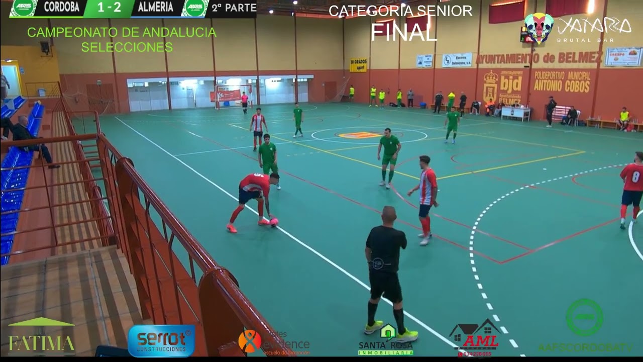 CAMPEONATO ANDALUCIA SELECCIONES SENIOR AAFS FINAL CORDOBA   ALMERIA 2ª PARTE