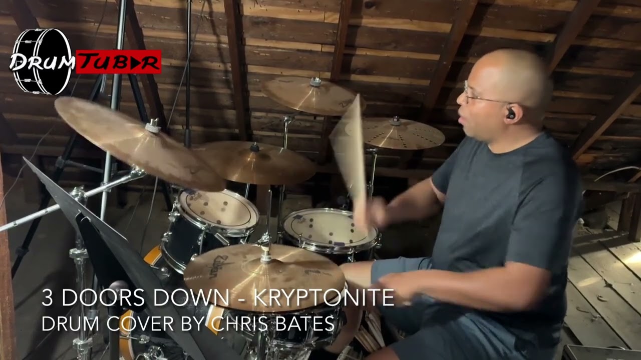 3 Doors Down - Kryptonite (Drum Cover) [Studio Version]