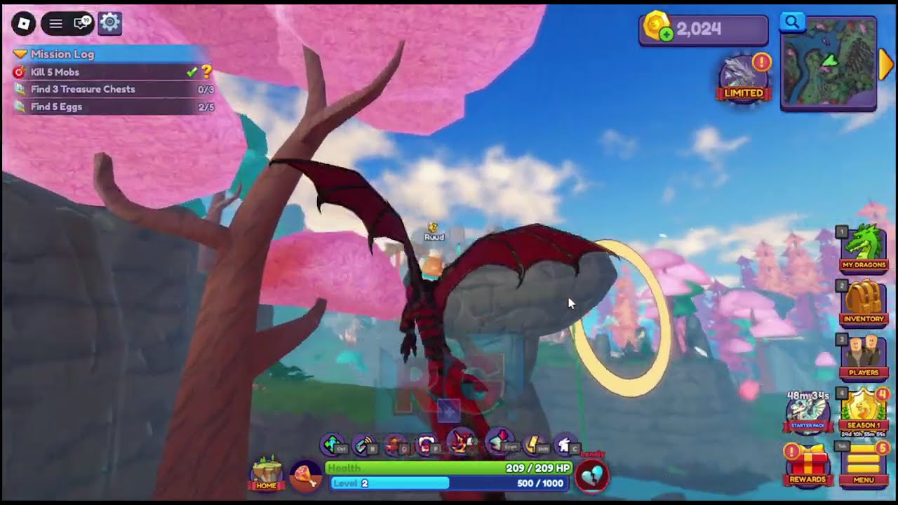Dragon Adventure - Roblox Gameplay #roblox #viral #fyp #foryou #gaming #gameplay #games #dragon