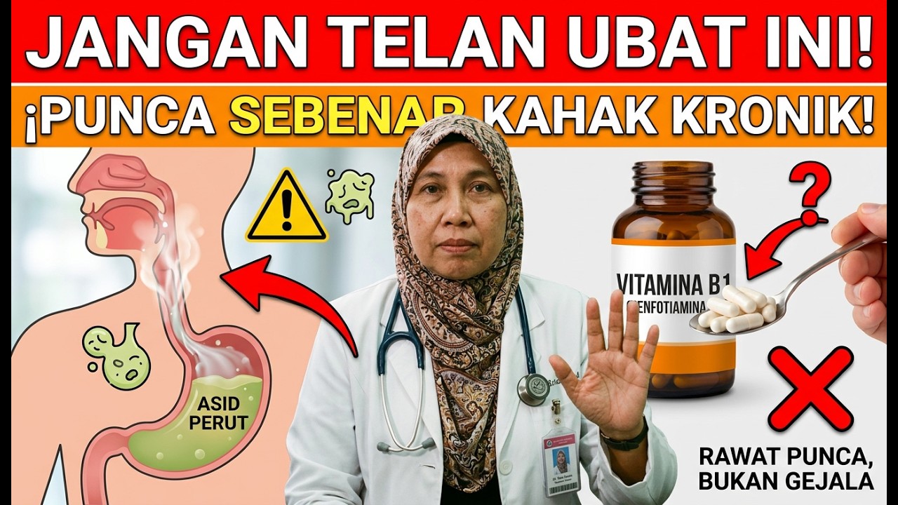 Kahak Tersekat Di Kerongkong? 60% Orang Salah Rawat (Bukan Paru-Paru!)