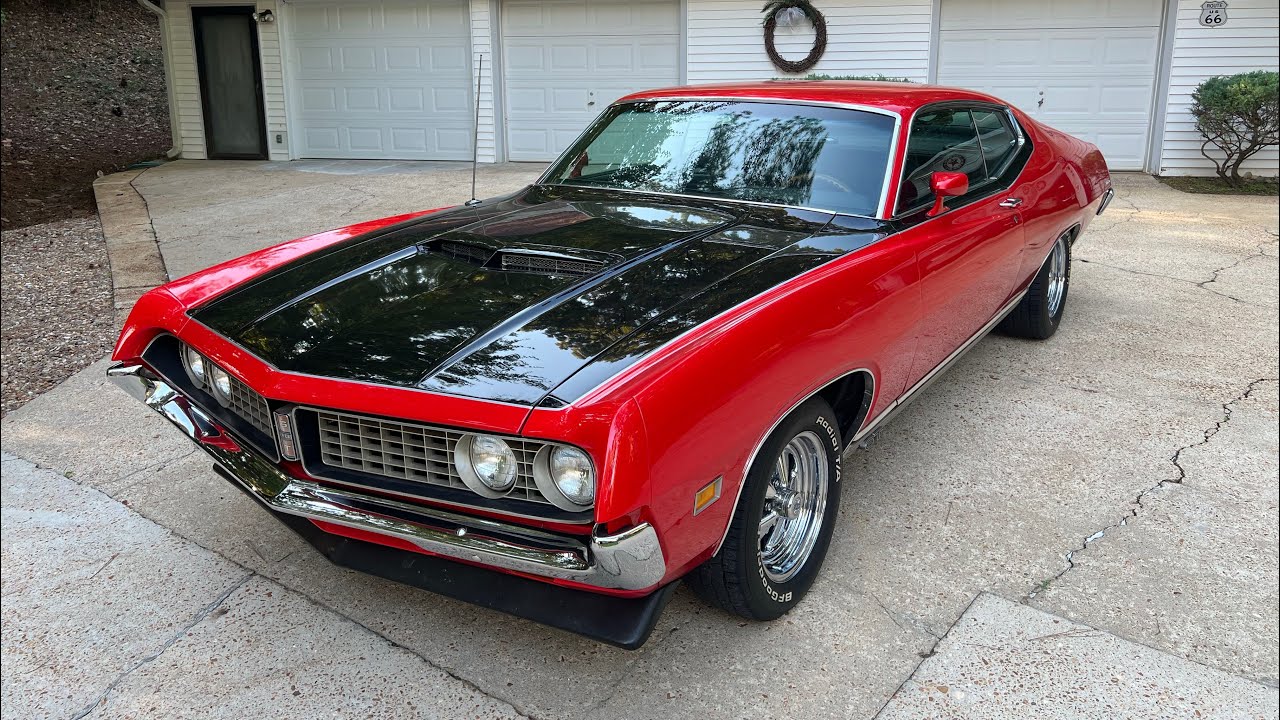 Mostly Original 1971 Ford Torino GT Fastback walk around.