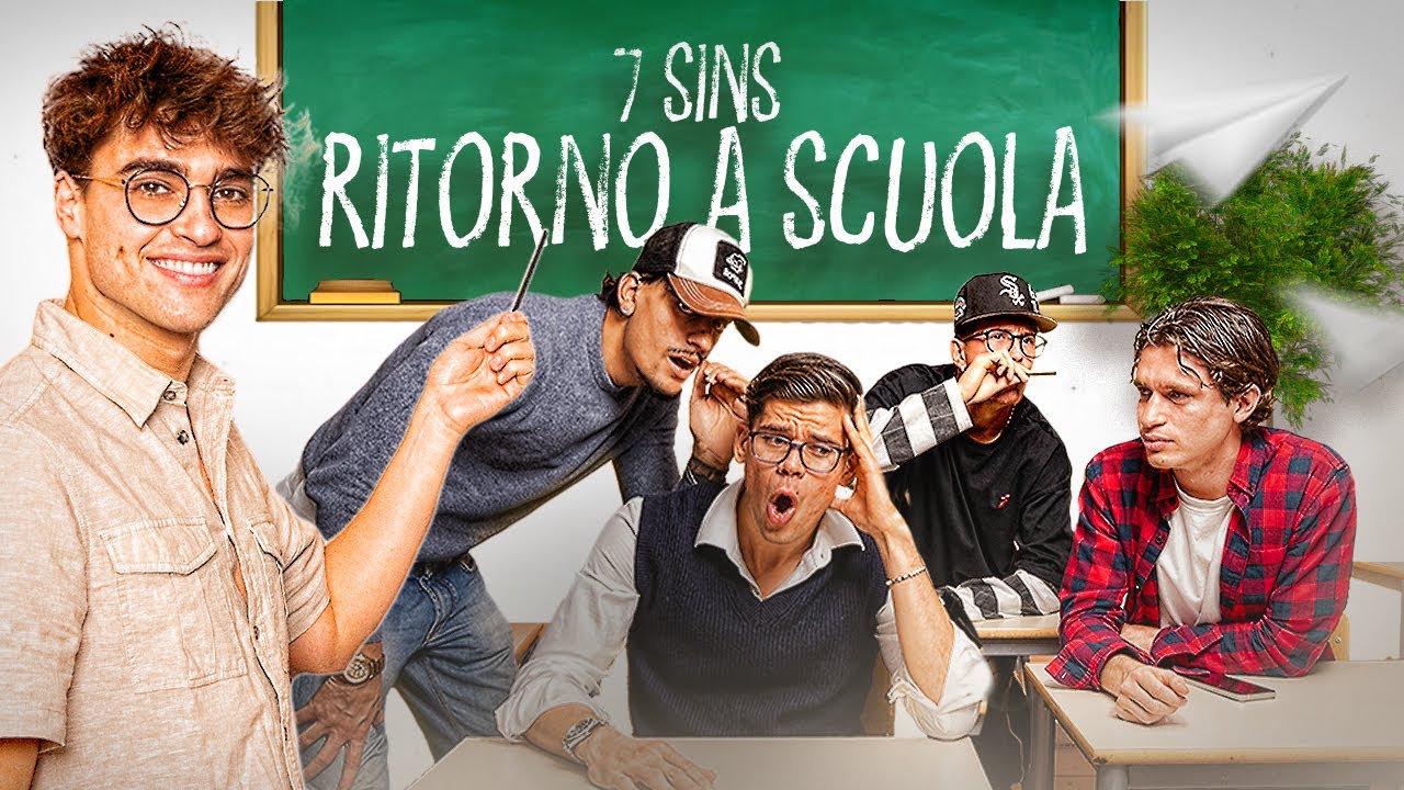 Chi è il più STUPIDO?🥸 | 7SINS RITORNANO A SCUOLA 📚🐍