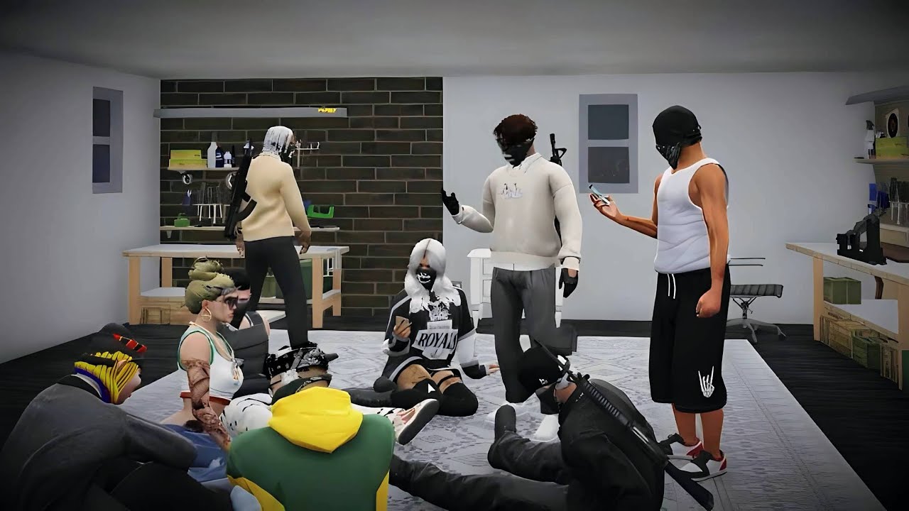 CG созывает экстренное совещание после того, как весь домик был разрушен! | Prodigy 2.7 | GTA RP