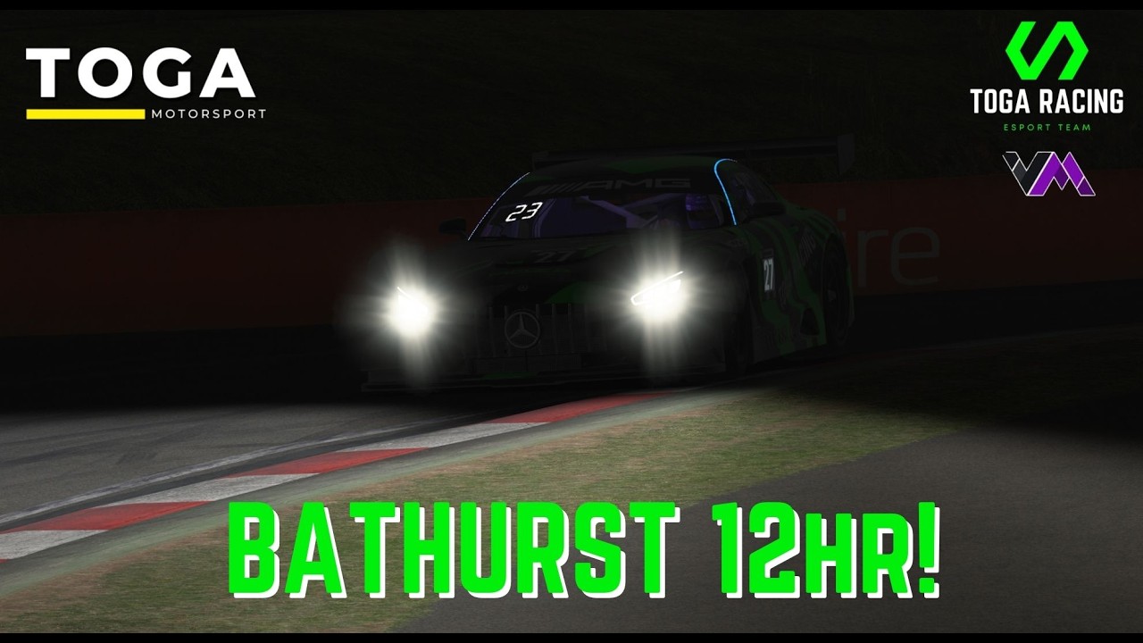 Toga Esports does the Bathurst 12hr!