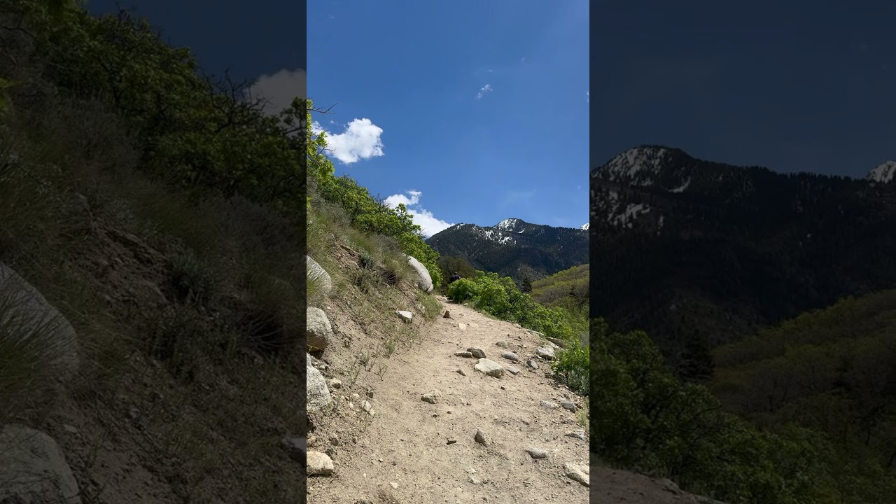 Steep hills hiking 