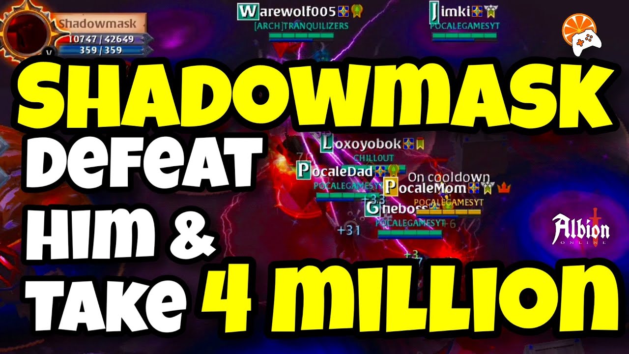 Albion Online | Group Dungeon | Shadowmask Boss