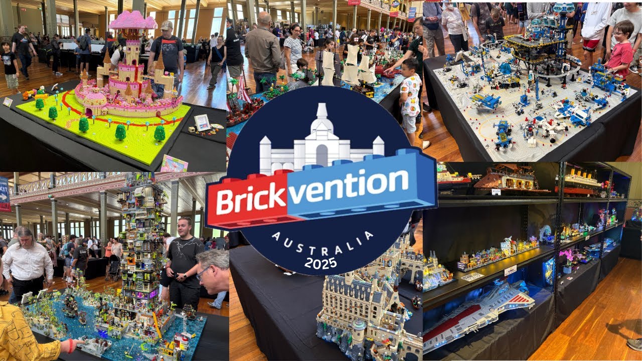 БЕЗУМНОЕ прохождение LEGO Brickvention Australia 2025