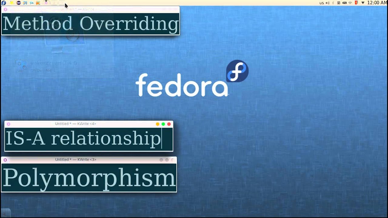 115 Java Method overriding Polymorphism example تعدد الاشكال في الدوال جافا