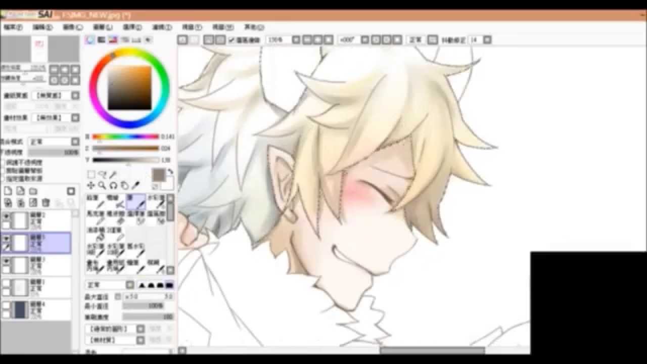 [魔力優格-神戶實況台]SAI繪畫-灰色庭園-Kcalb Etihw