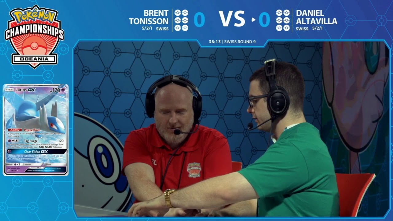 TCG 2020 Pokémon Oceania International Championships Swiss R9 - Daniel Altavilla Vs Brent Tonisson