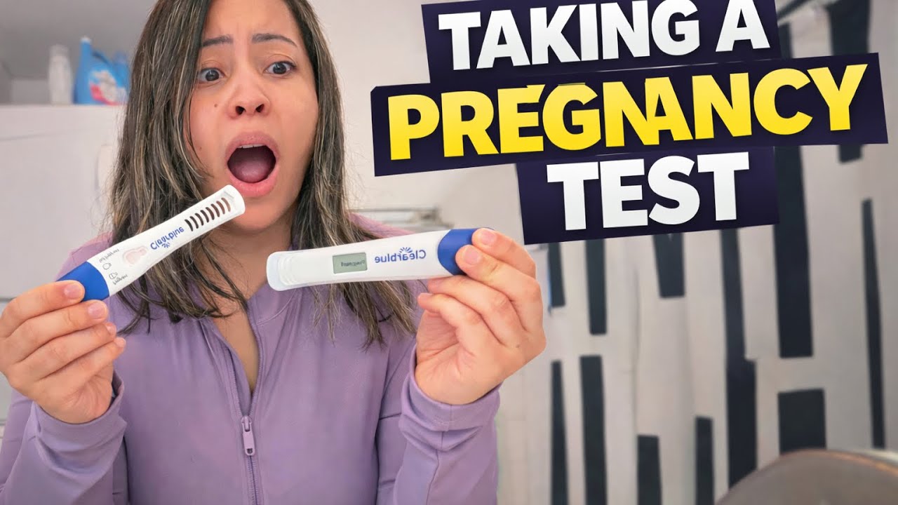 Taking a Pregnancy Test as a Mom of 2 Under 3👶🏼👶🏼🙀