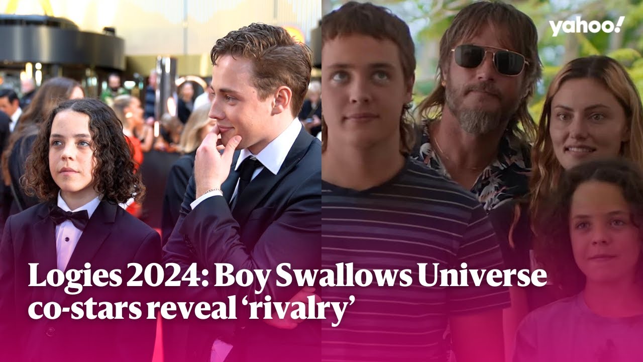 Logies 2024: Boy Swallows Universe co-stars reveal ‘rivalry’ | Yahoo Australia