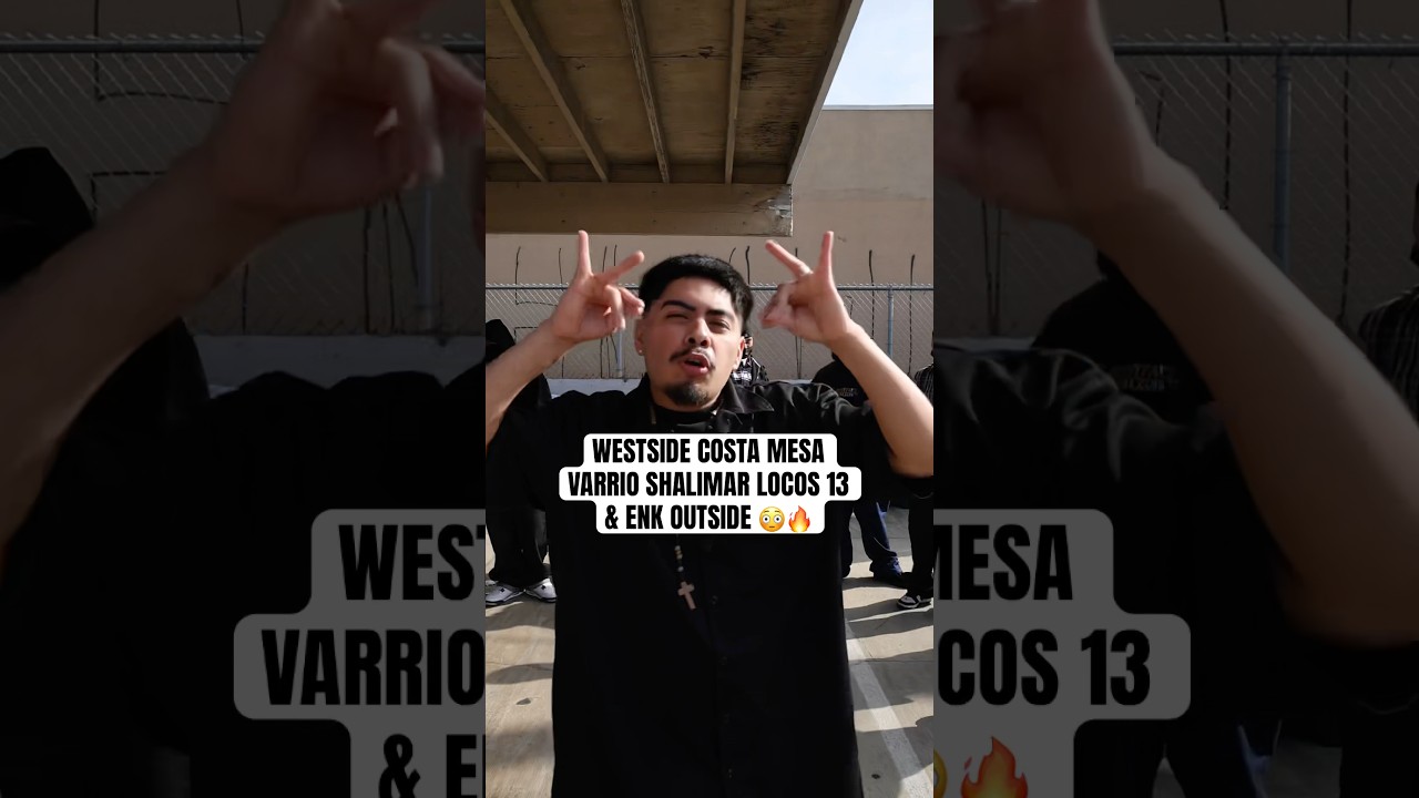 WESTSIDE COSTA MESA VARRIO SHALIMAR LOCOS 13 & ENK 🎬 #trending #oc #shorts #fyp #west #costamesa