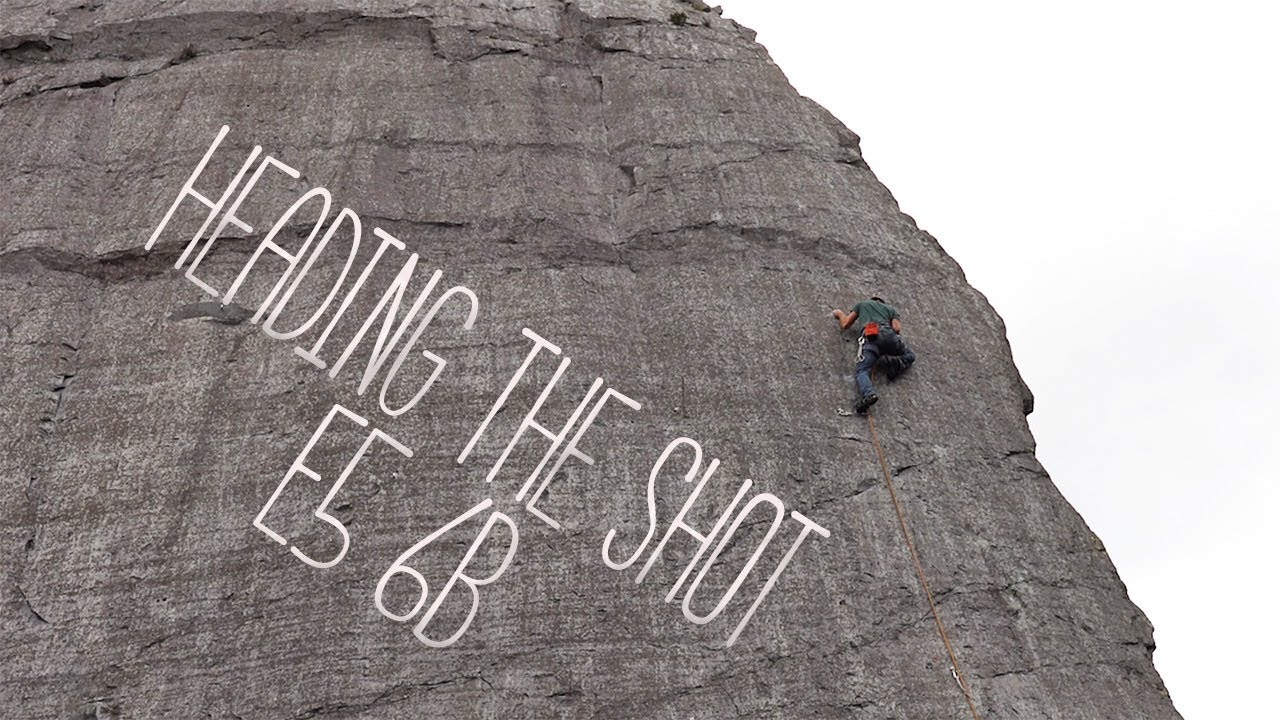 Climbing My First Slate E5