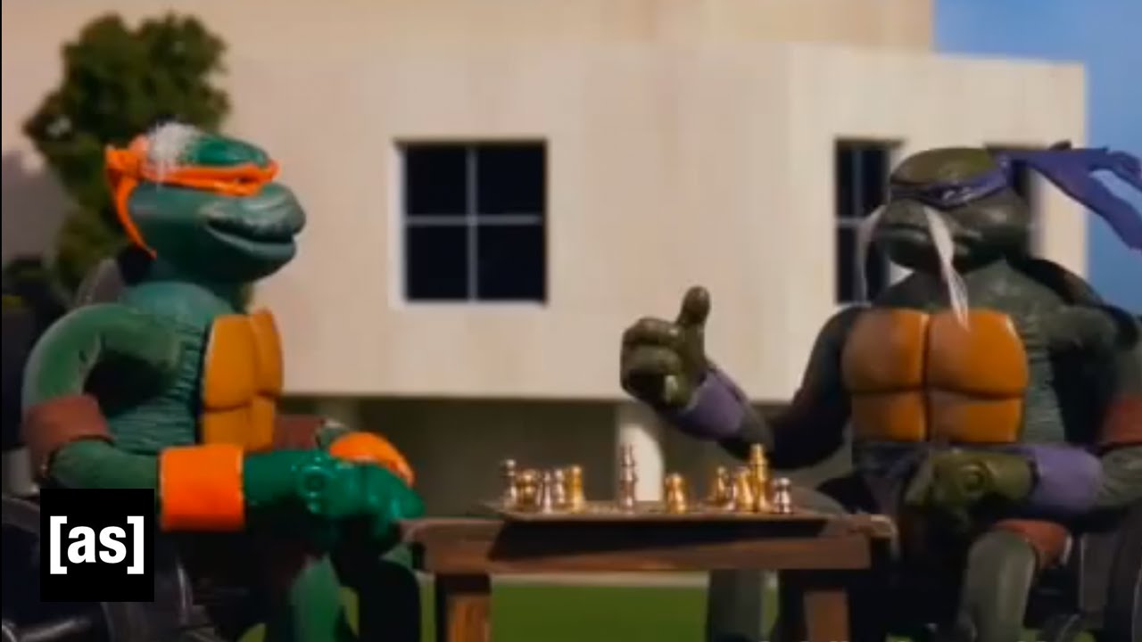 Senior Mutant Ninja Turtles | Robot Chicken | Adult Swim