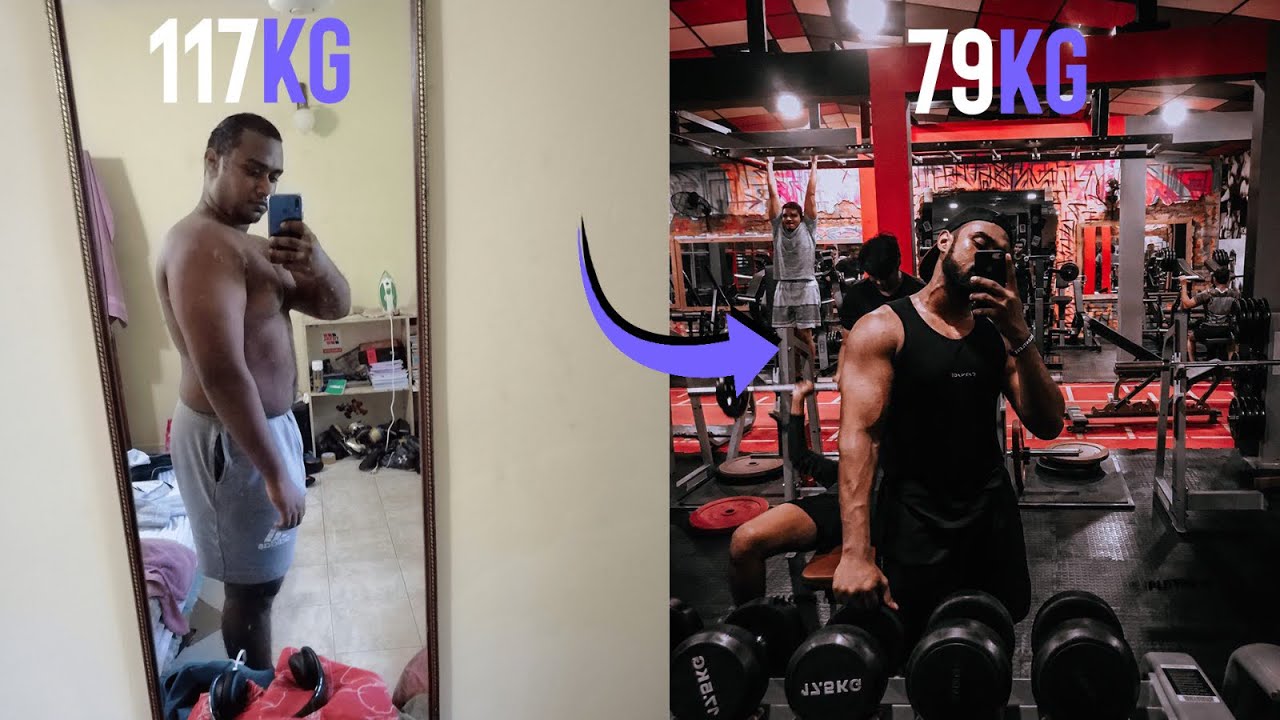 My Weight lost transformation journey | 117kg to 79kg | 3 years Epic Transformation