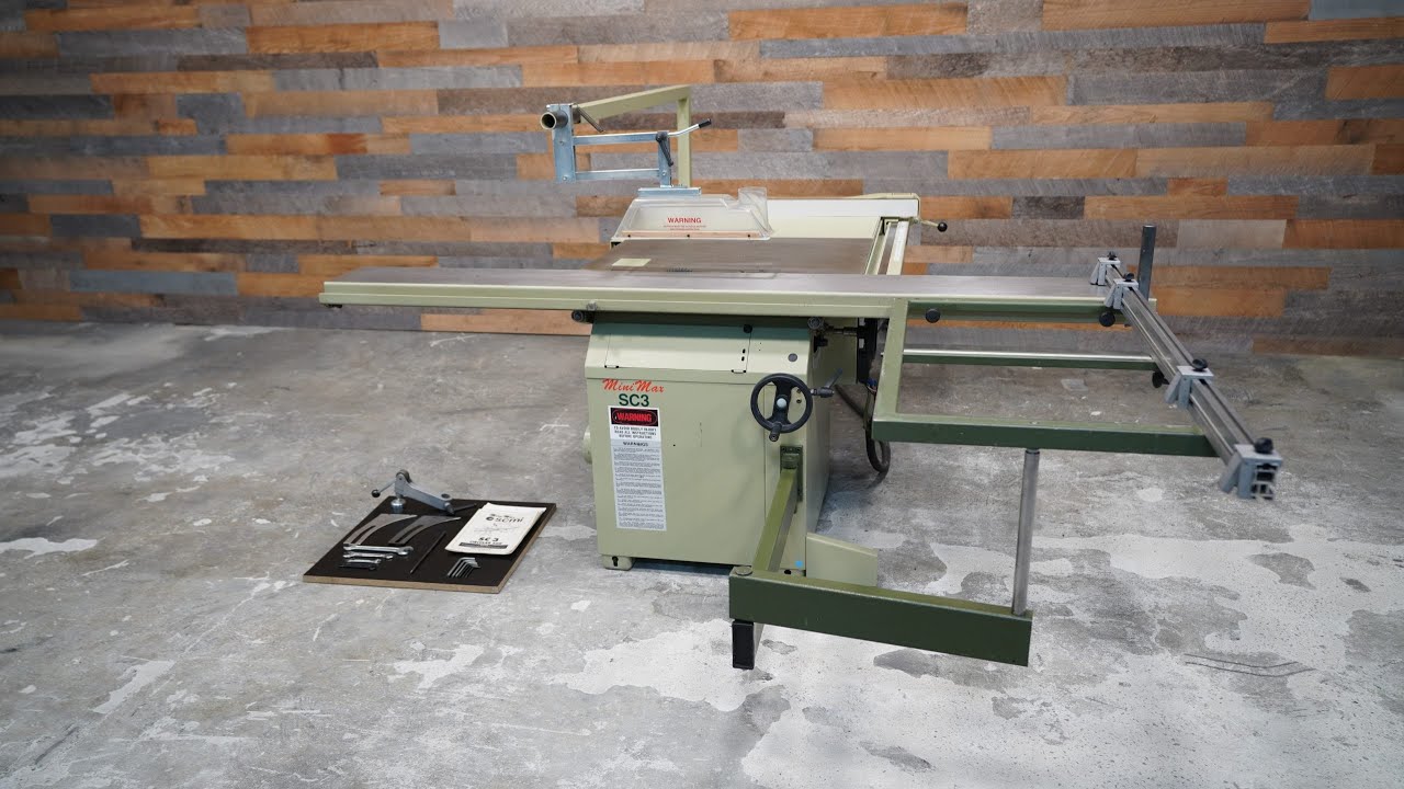 SCM MINIMAX SC 3 SLIDING TABLE SAW
