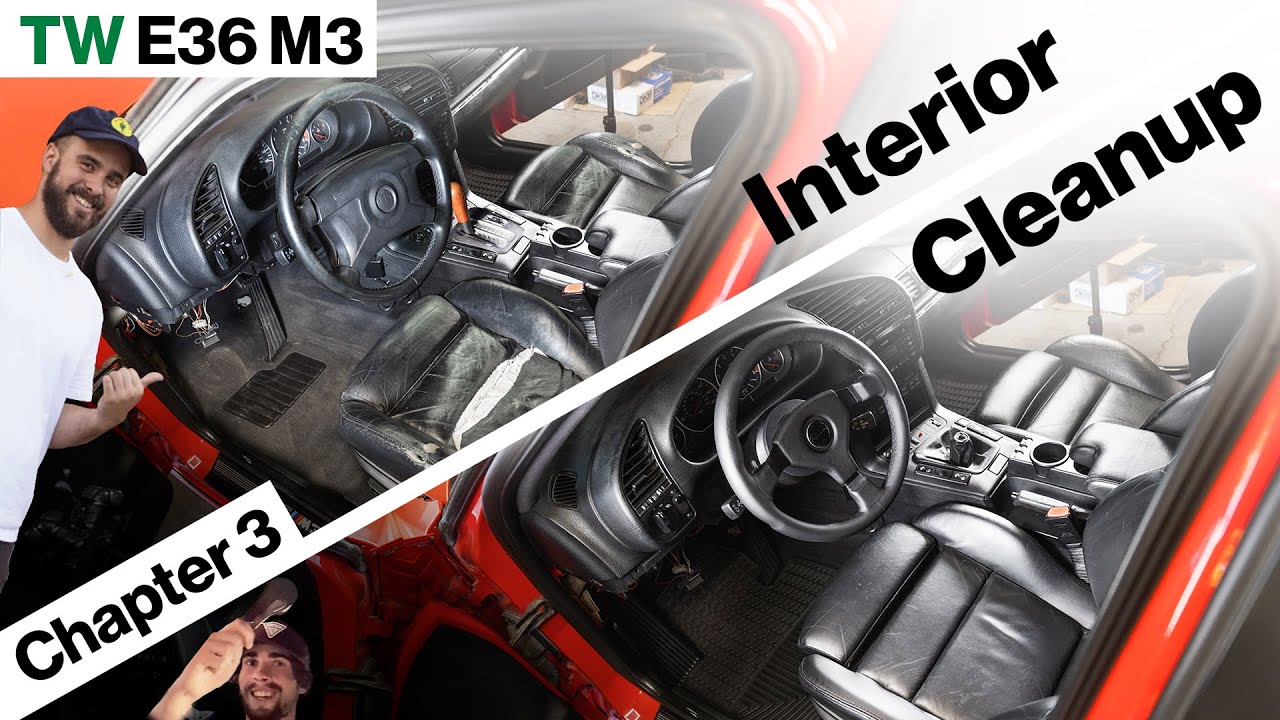 Interior Cleanup - TW E36 M3 - Clean and simple is easily overlooked