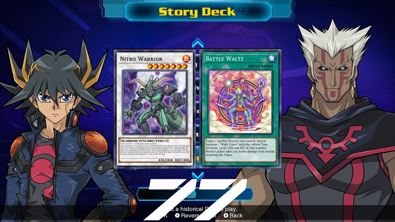 Yusei Fudo VS  Roman Goodwin【Story Deck】Yu Gi Oh! Legacy of the Duelist  Link Evolution