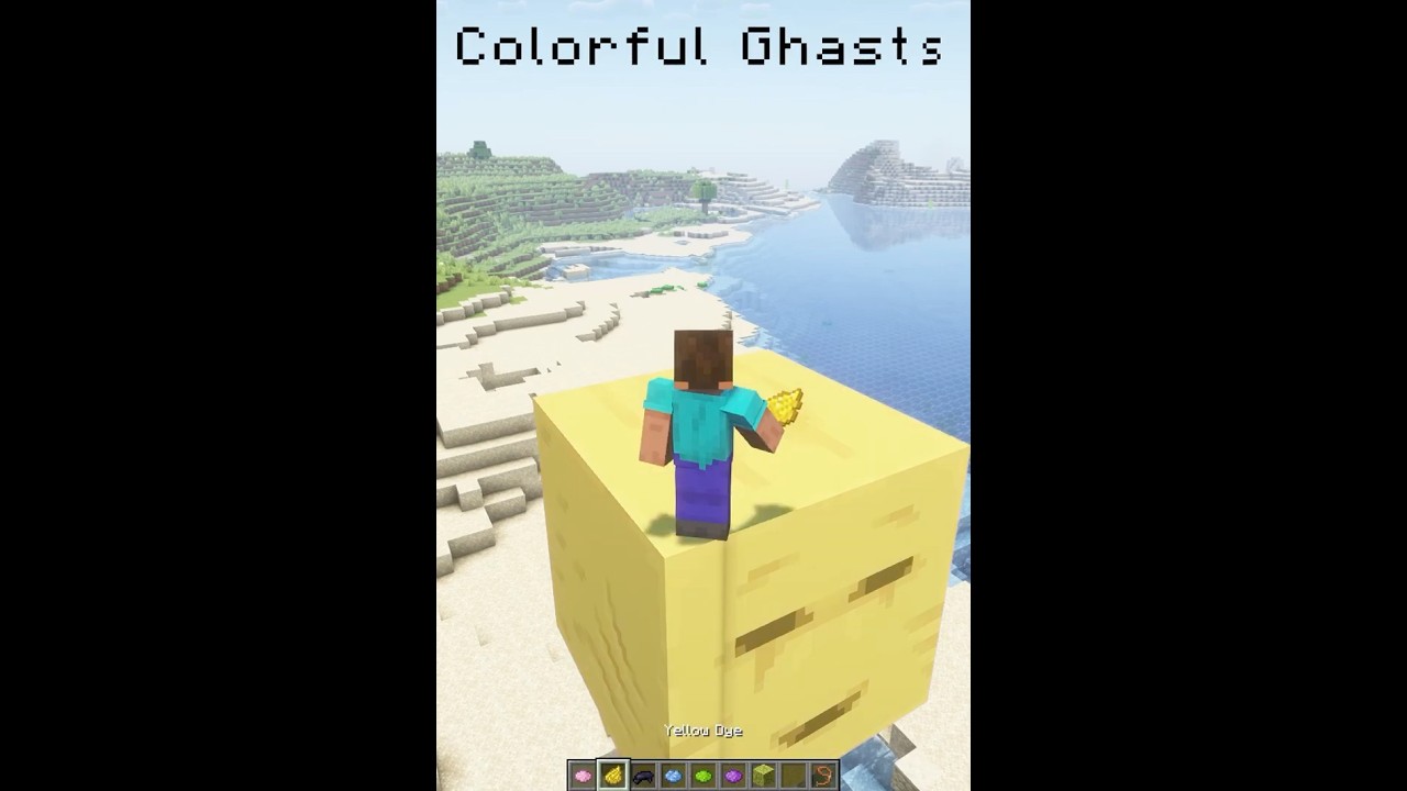 Colorful Ghasts Mod Review #shorts