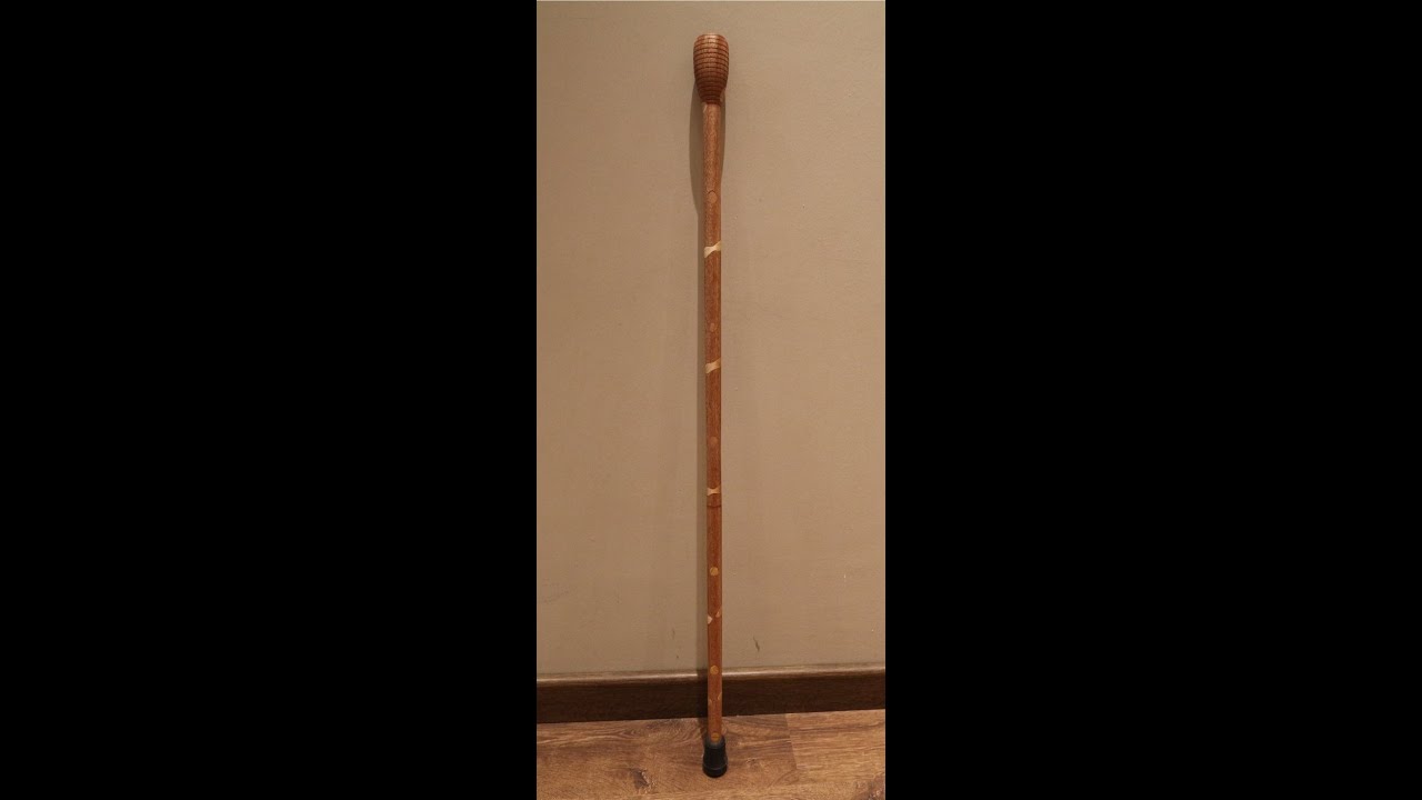 عصا مشي - بورشة منزلية  -  Walking Cane , Home Workshop