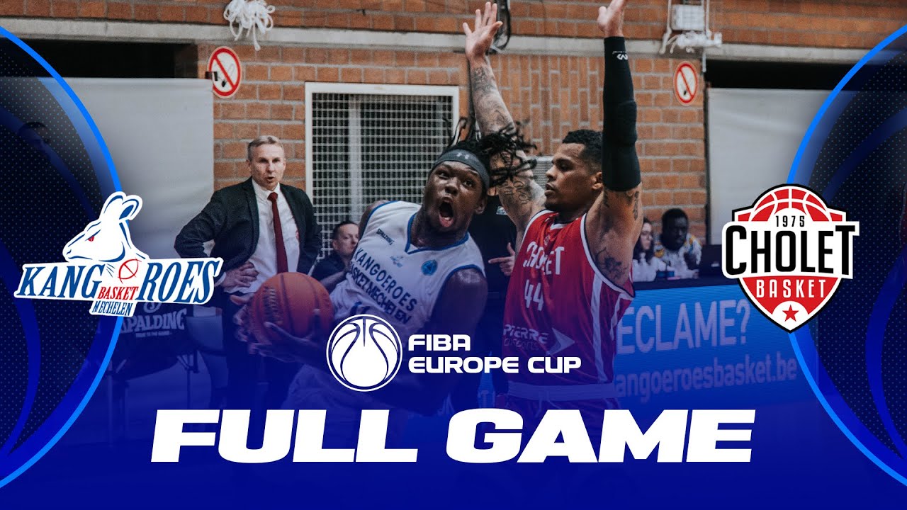 Kangoeroes Basket v Cholet Basket | Full Basketball Game | FIBA Europe Cup 2022-23