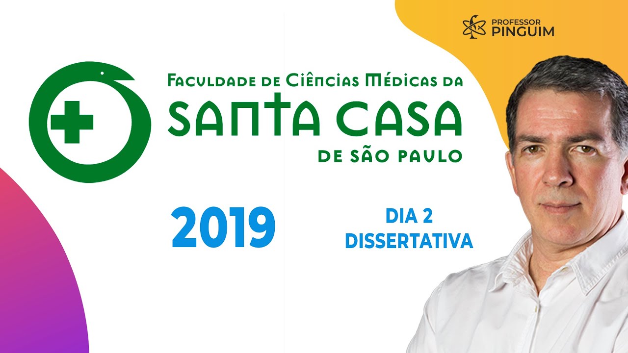 SANTA CASA 2019 2° dia Dissertativa | Prova de Física | Professor Pinguim