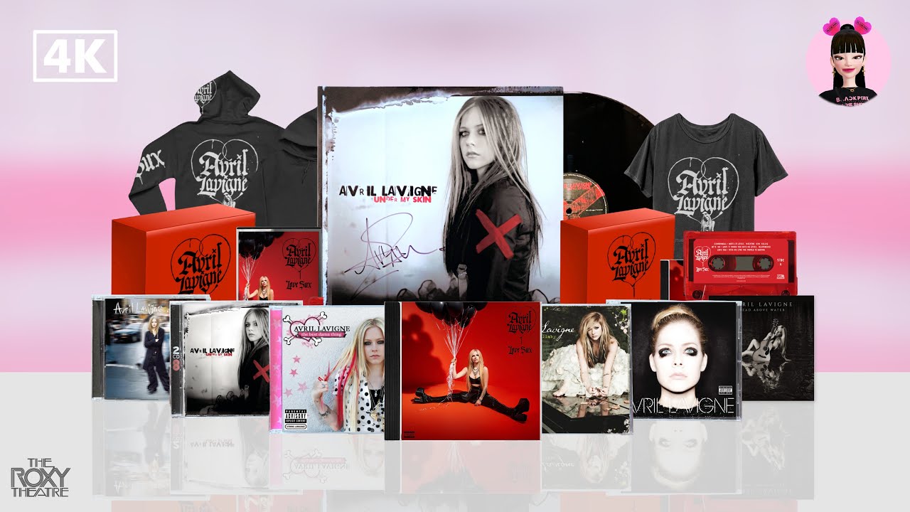 Unboxing Avril Lavigne Discography 2002-2022 | The Roxy Theatre Concert 2/25/2022