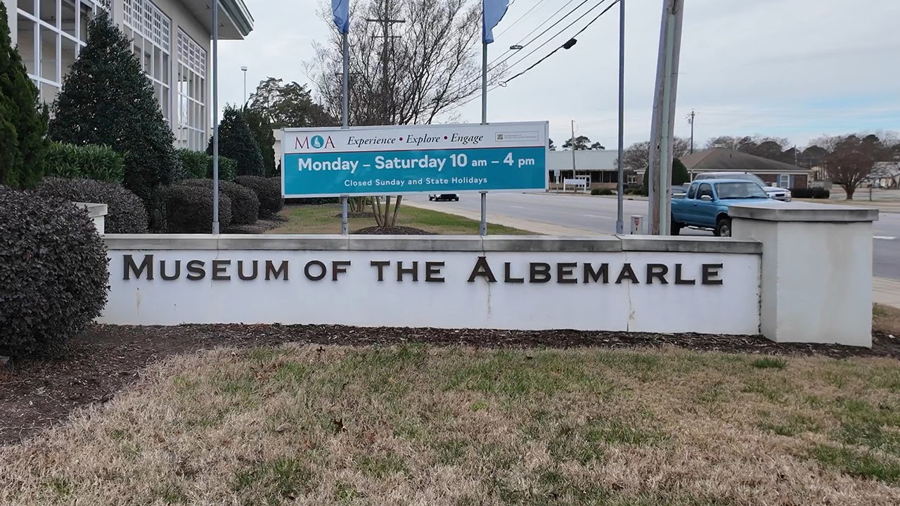 Visiting The Museum of the Albemarle, Elizabeth City, N.C.