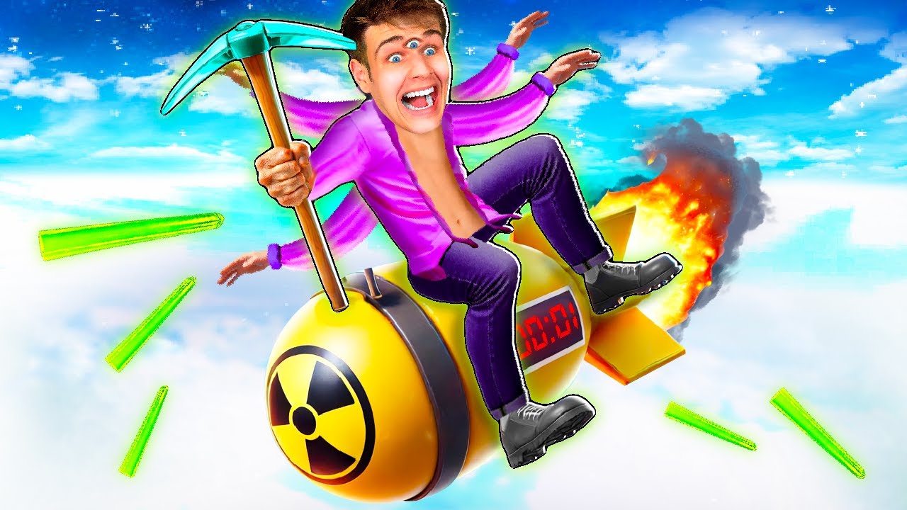Přežij na 1 ATOMOVKOVÉM BLOCKU v Minecraftu!