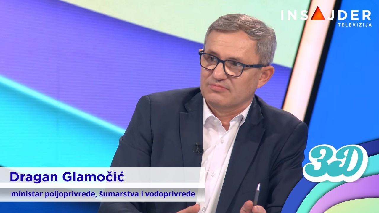 Ministar Dragan Glamočić: Krizu u mlekarstvu je napravila Evropa