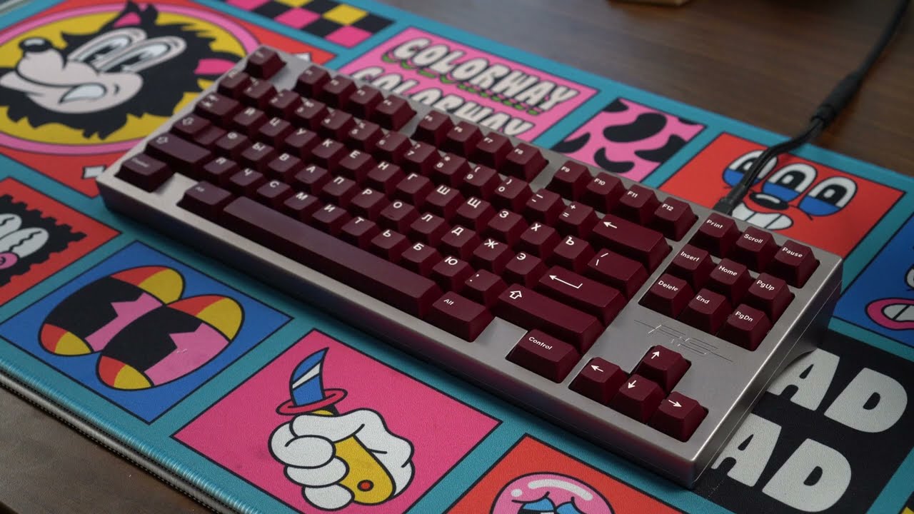 RS so lit Sound Test - Cherry MX Black Switches