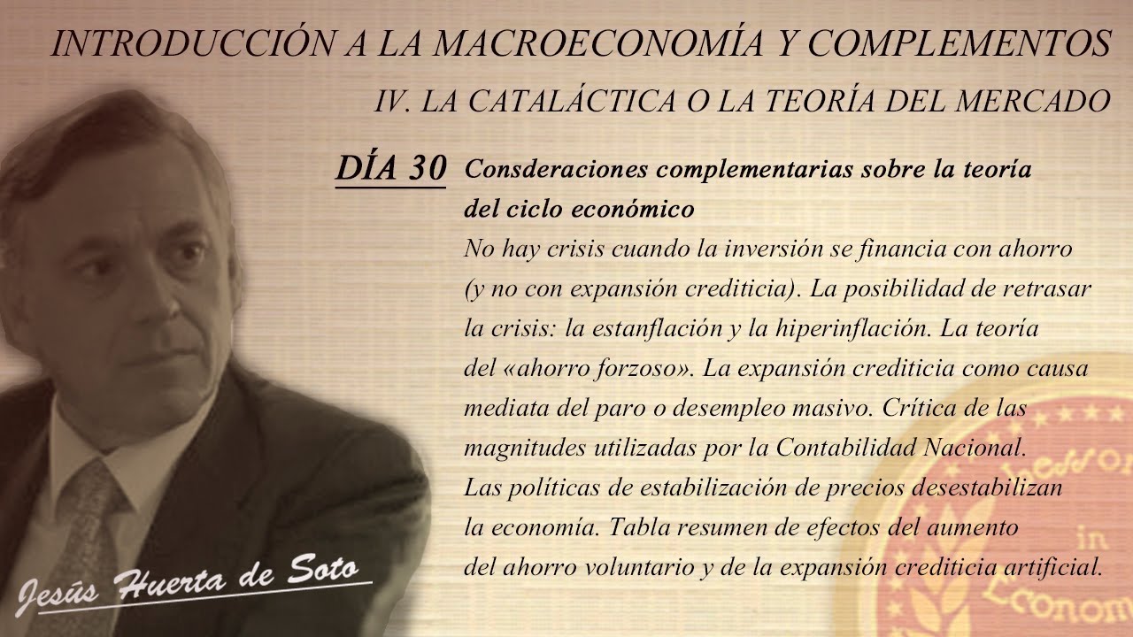 Lecciones de Economía | DÍA 30