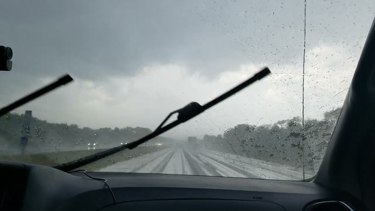 stuck in a storm in Indiana