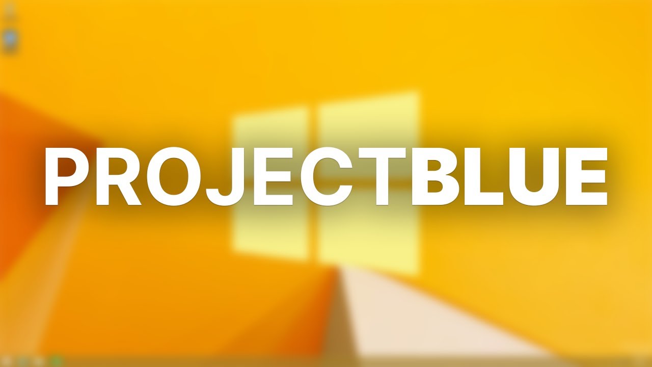 Это НЕ Windows 8.1? - ProjectBlue