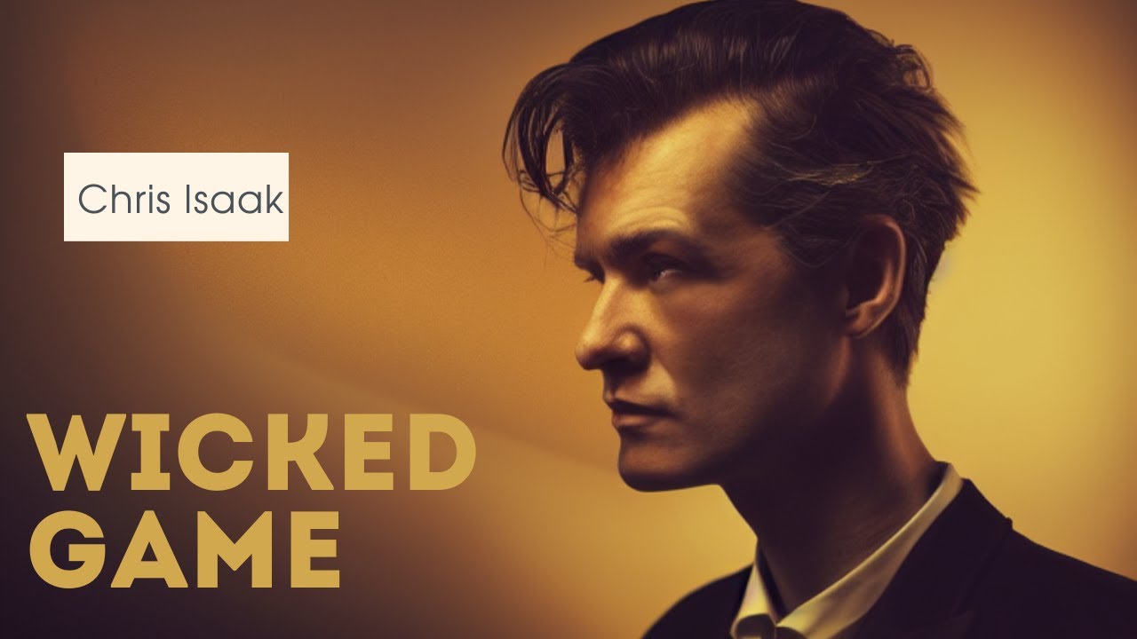 Chris Isaak - Wicked Game - But the lyrics are Ai generated images
