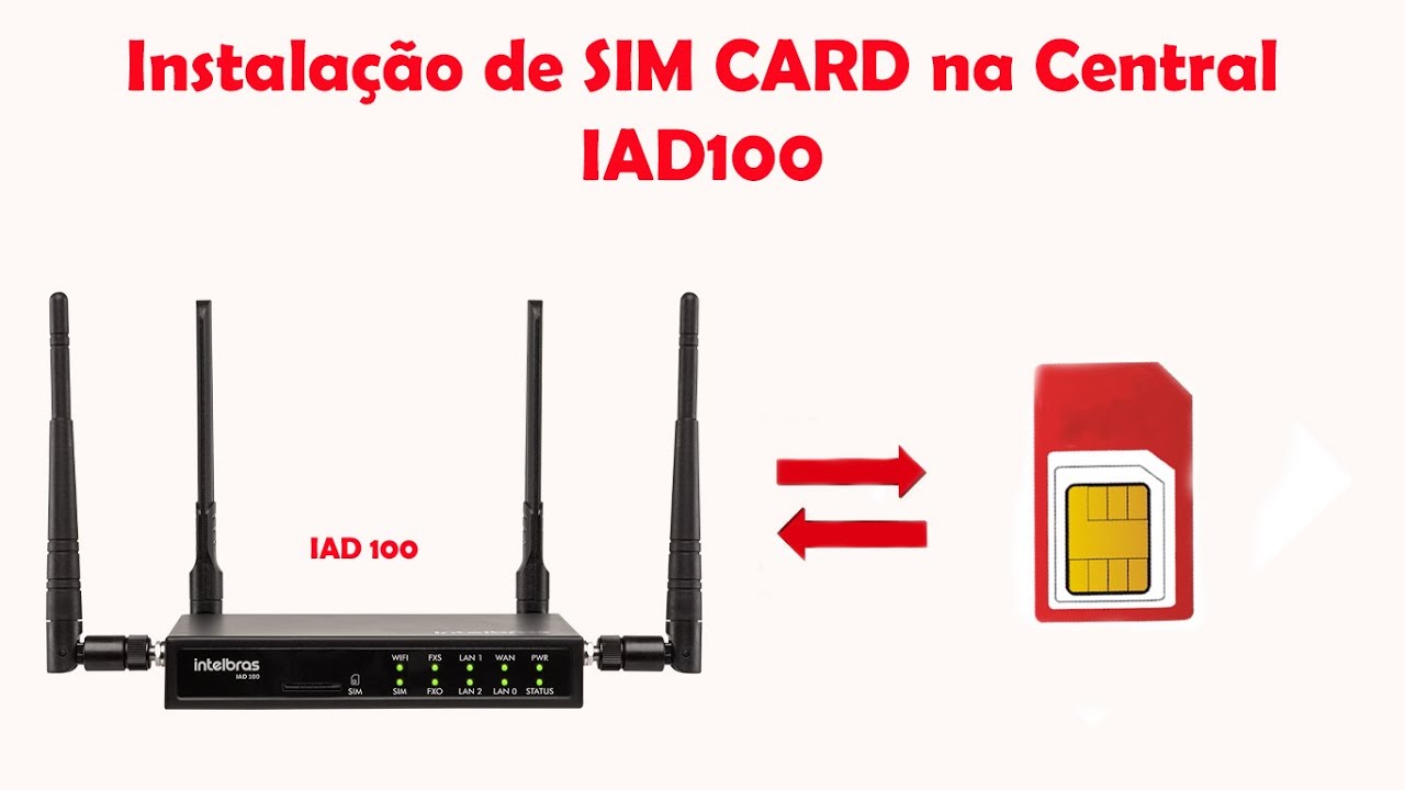 Chip de celular central IAD100