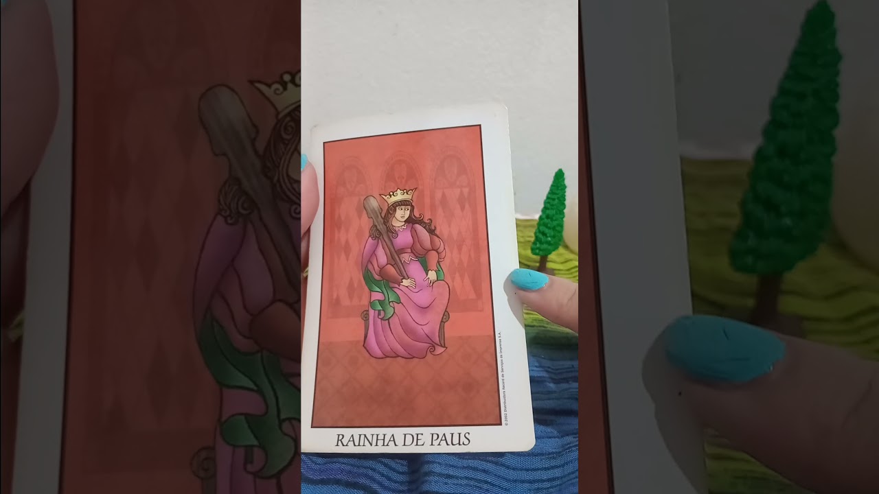 A confian&ccedil;a da Rainha de paus! #tarot #leituradetarot #taro #leituracartas #rainha