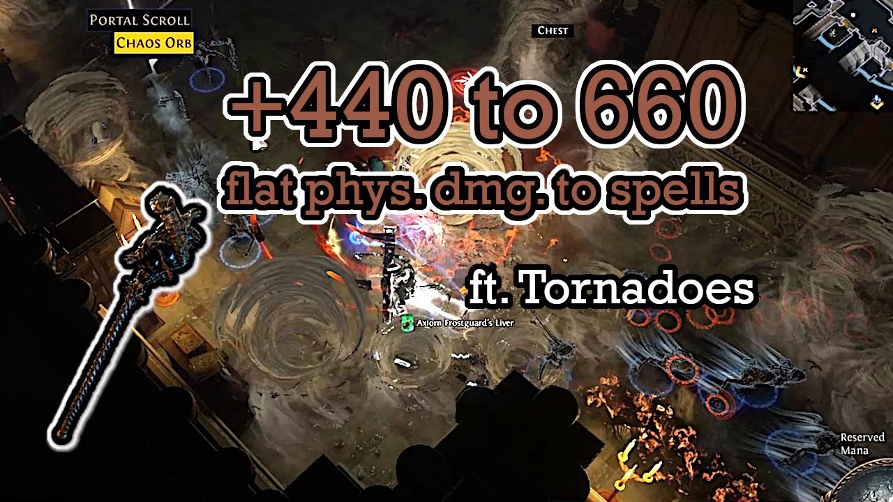 The Black Cane has potential? ft. Tornadoes - Path of Exile (3.11 Harvest)