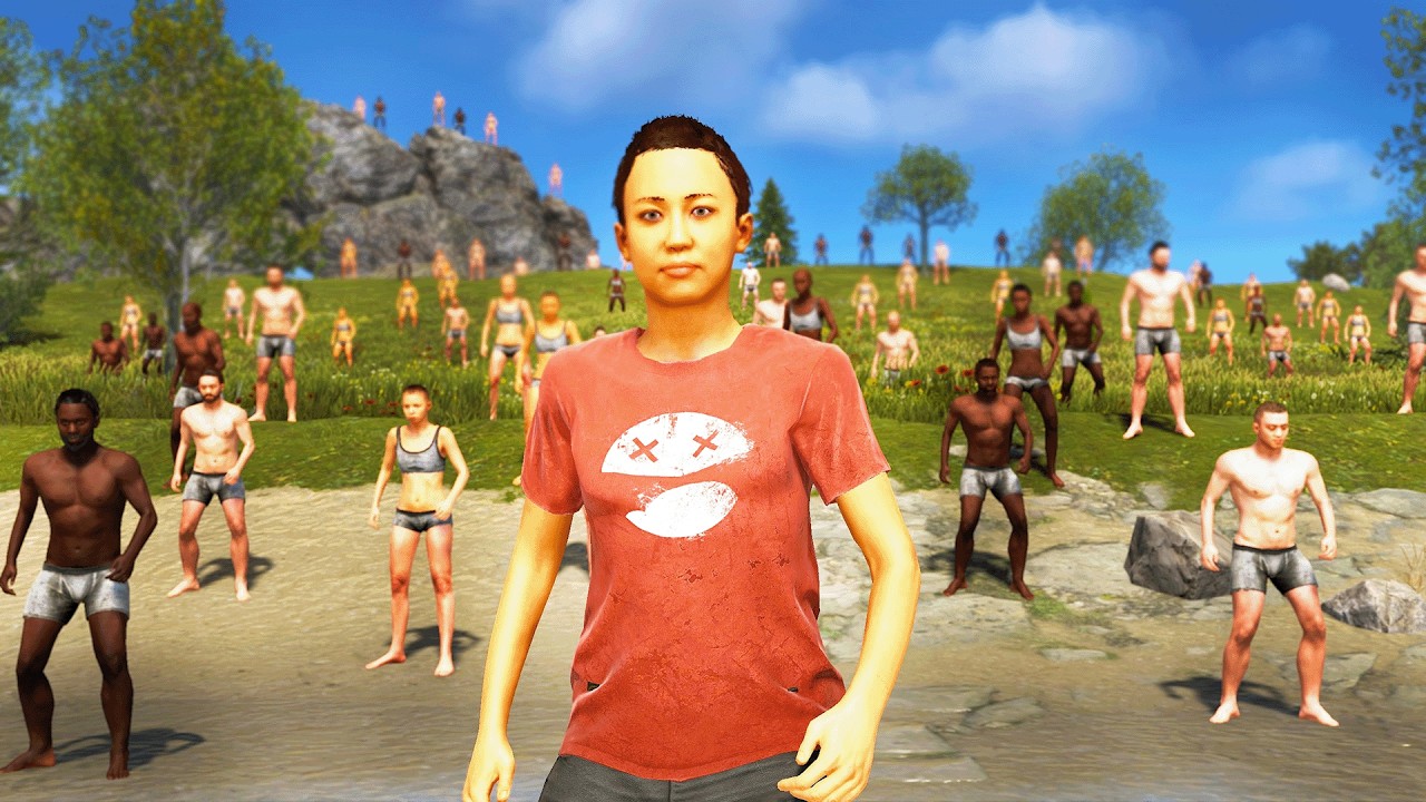 i played the highest pop server in rust...