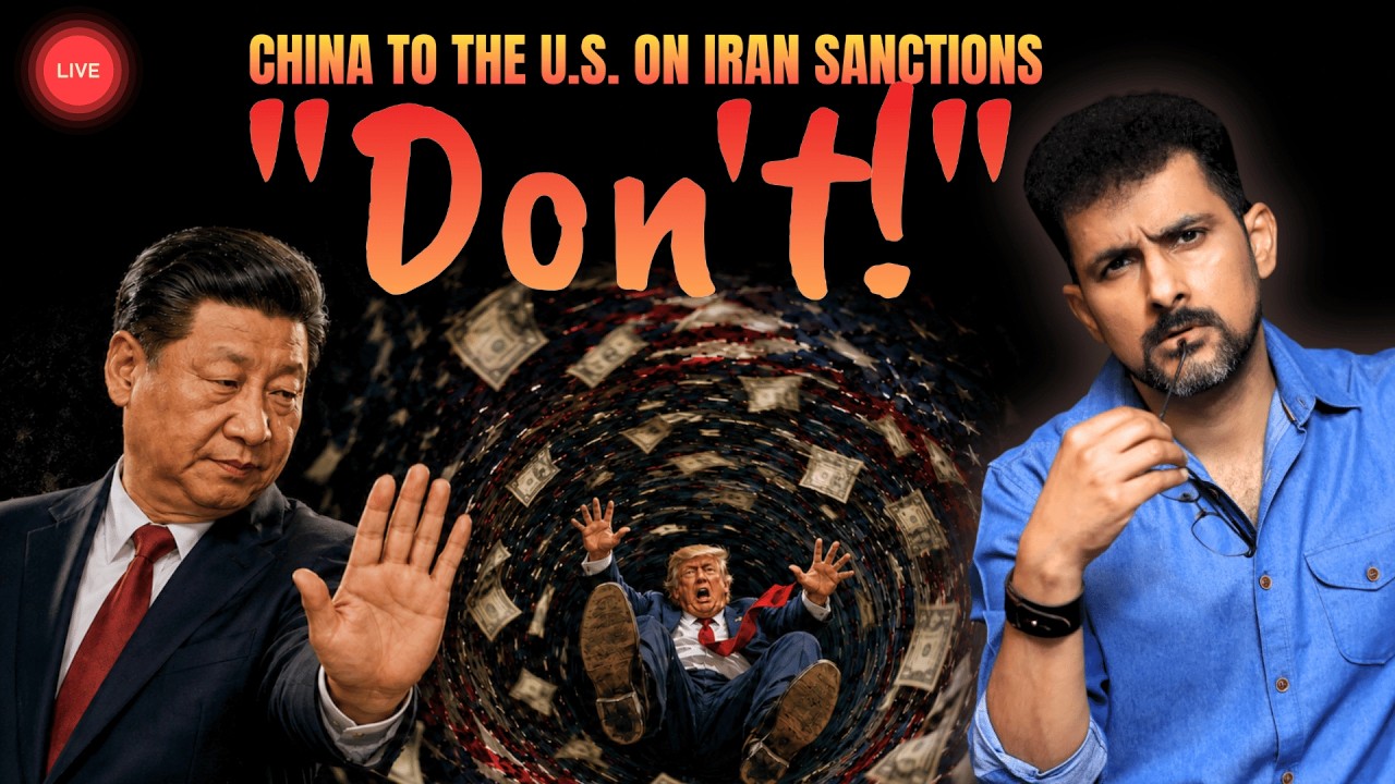 Live - CHINA TO THE US ON IRAN SANCTIONS: &ldquo;DON&rsquo;T!&rdquo; | Faisal Warraich